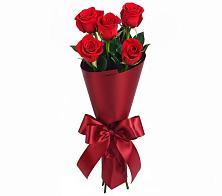 Букет 5 Красных роз Эдлесс Лав в Золотухино