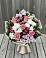 Букет цветов из: Альстромерии, Гвоздики, Розы и Хризантемы в Золотухино