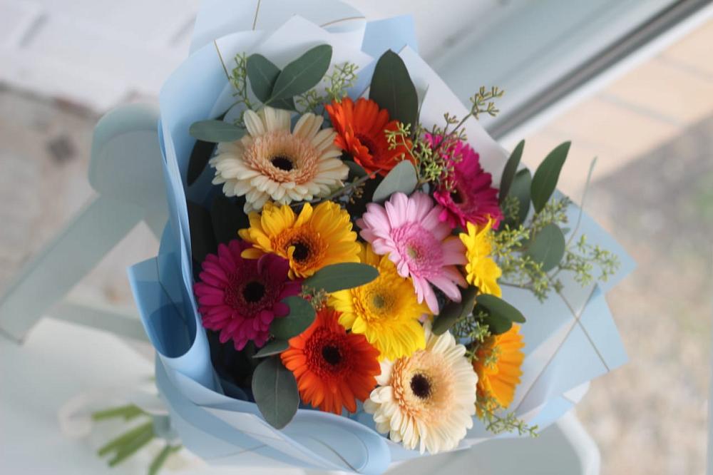 Букет цветов из: Герберы в Золотухино