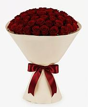 Букет 101 Бордовая роза Блэк Бакарра в Золотухино