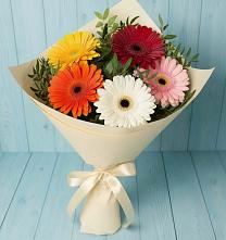 Букет цветов из:  Герберы в Золотухино