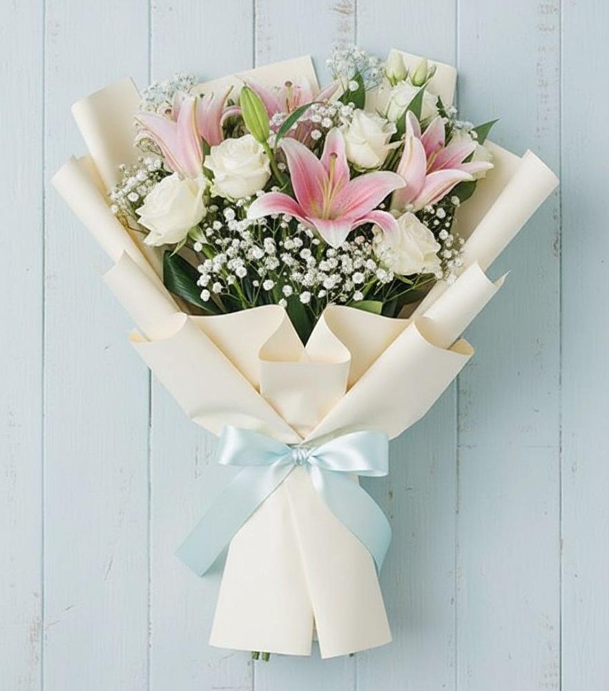 Букет цветов из: Лилии в Золотухино