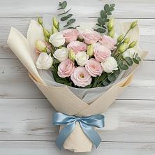 Букет цветов из:  Лизиантусы в Золотухино