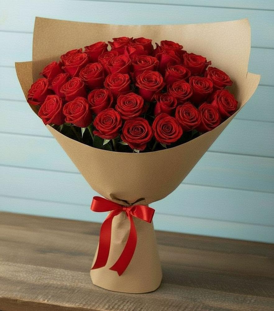Букет Красные розы Милано в Золотухино