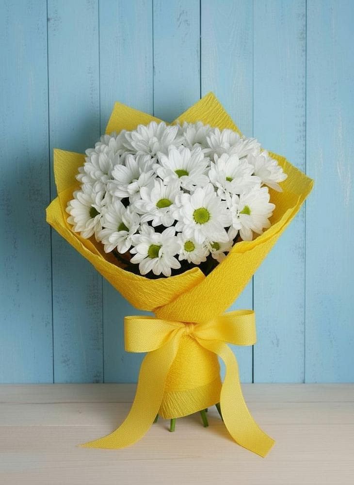 Букет цветов из: Хризантемы в Золотухино