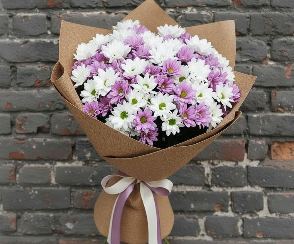 Букет цветов из: Хризантемы в Золотухино