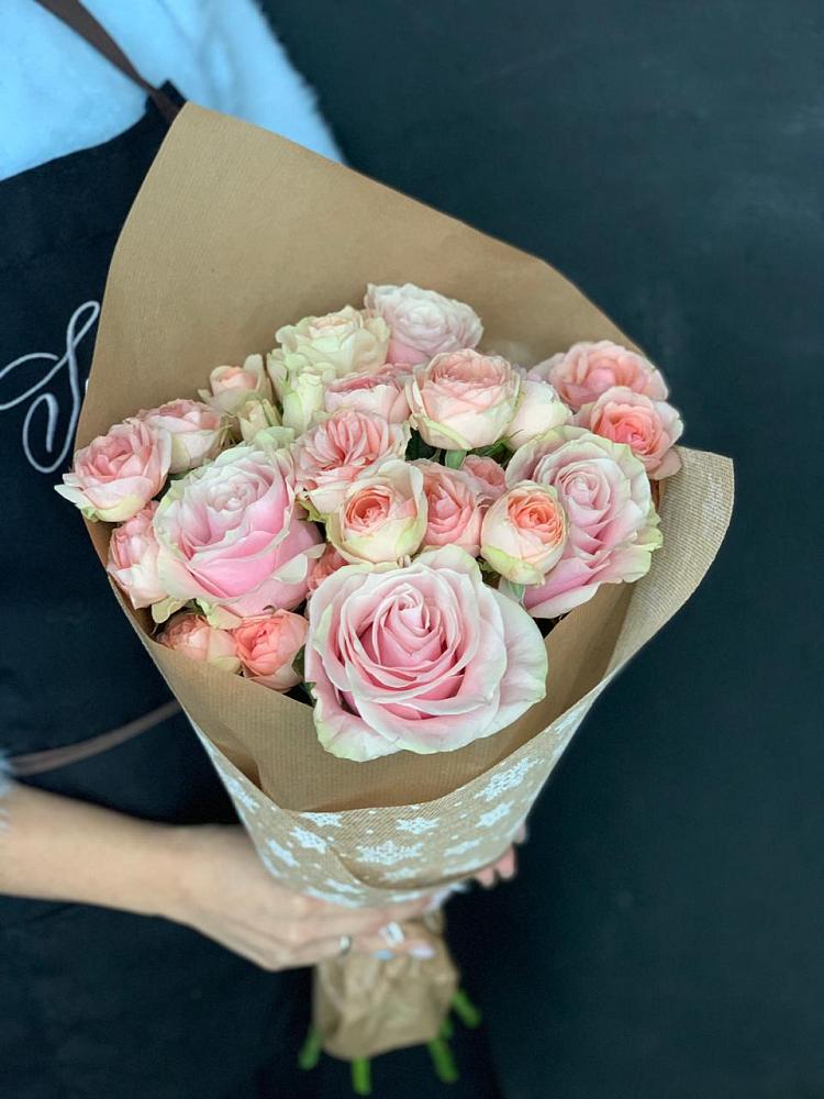 Букет цветов из: Хризантемы и Розы в Золотухино